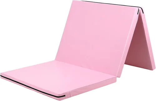 KaRaDaStyle - Alfombrilla de gimnasia plegable de 71"x31"x2" para estiramiento, entrenamiento muscular, para niños, barra horizontal de juego,