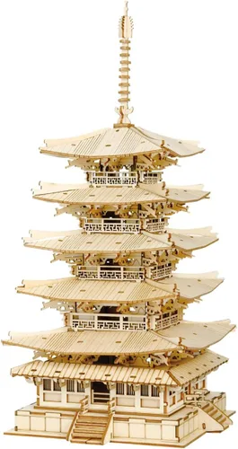 Miniatura 13 de Rowood Rompecabezas 3D para adultos, kit de modelo de madera para manualidades para adultos, regalos para mayores de 14 años, Big Ben