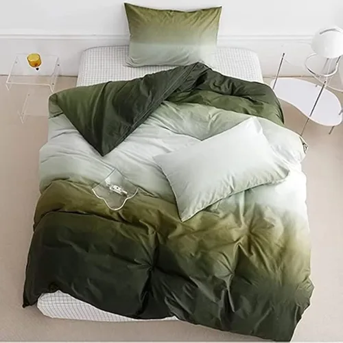 Miniatura 25 de Houseri - Juego de edredón azul, tamaño Queen, ropa de cama para mujeres y niñas, juego de edredón de color azul claro, tamaño Queen, para niños