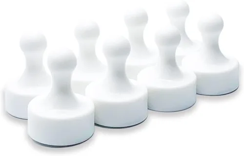 Miniatura 44 de GLASSBOARD STUDIO Potentes imanes de neodimio, en forma de peón, fuerte imán para nevera/refrigerador y pizarra blanca, ideal para oficina, cocina
