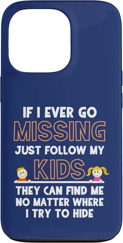 Miniatura 10 de If I Ever Go Missing Follow My Kids Funny Parenting Case for iPhone 17