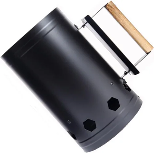 Miniatura 3 de Arrancador de chimenea de acero inoxidable para cocinar al aire libre