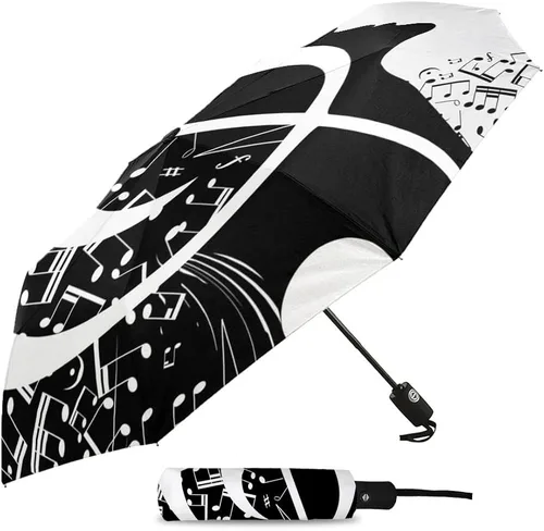 Miniatura 2 de DHDM Fully-automatic Parasol Umbrella Eight Strand Umbrella Foldable Rain Outdoor Umbrella