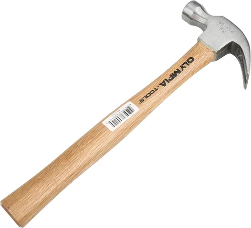 Miniatura 5 de Olympia Tools Martillo de garra, 60-014, 8 onzas, plateado
