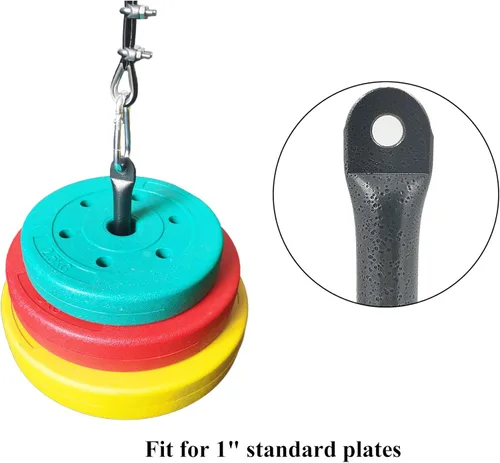 Miniatura 4 de J Bryant Fitness DIY - Polea de carga para máquina de cable, brazo bíceps, tríceps, bláster, entrenamiento de fuerza de mano