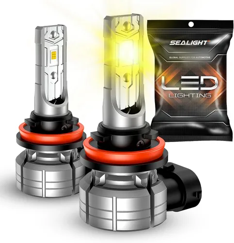 Miniatura 11 de SEALIGHT Bombillas D1S, 6500K blanco frío 45000LM D1S HID, bombillas de repuesto originales HID de xenón para montaje de faros delanteros 66340