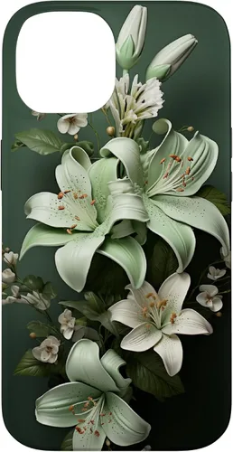 Miniatura 4 de Funda para iPhone 12 mini Sage green Wildflower Aesthetic Flower