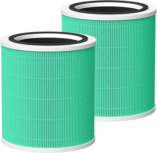 Miniatura 12 de Core 400S-P Filtro de repuesto de humo para purificador de aire inteligente LEVOIT Core 400S-P, filtro de aire HEPA 3 en 1 y filtro de carbón