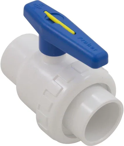 Miniatura 2 de Praher PR150010 - Válvula de bola de unión única PVC (1,5 pulg.)