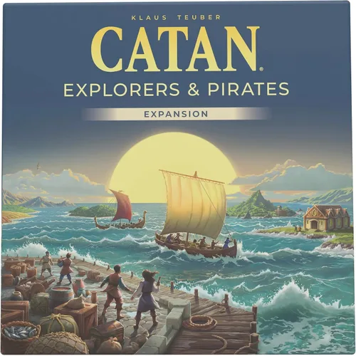 Miniatura 2 de CATAN Expansión del juego de mesa Explorers & Pirates (6ª edición) Embárcate en nuevas aventuras, juego de estrategia para niños y adultos, a partir