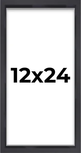 Miniatura 44 de Marco contemporáneo de caja de sombra negra de 14 x 25 pulgadas, profundidad de espacio utilizable, tamaño interior 14 x 25 o 25 x 14 pulgadas