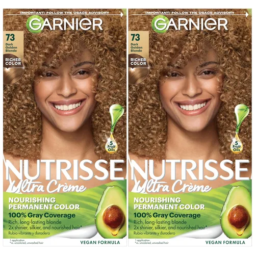 Miniatura 12 de Garnier Nutrisse - Tinte en crema nutritiva para el cabello, 30 marrón oscuro (Sweet Cola), tinte permanente para el cabello, 2