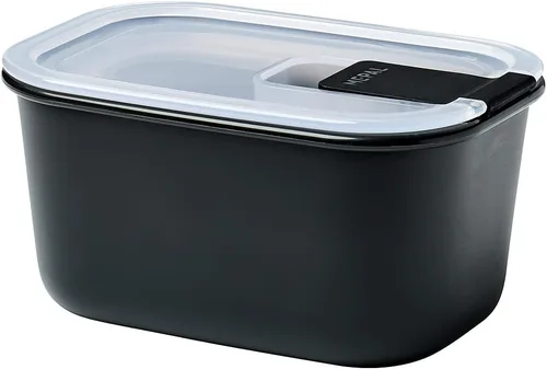 Mepal EasyClip - Contenedor de almacenamiento de alimentos hermético y a prueba de fugas de 15 onzas, sin BPA, sistema de apertura y cierre con un