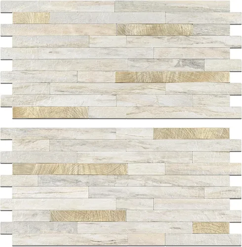 Miniatura 24 de STICKGOO 2 Hojas de Azulejos Adhesivos Despegables para Salpicadero, Azulejos Adhesivos para Salpicadero de Cocina y Baño, Aspecto de Madera Negro