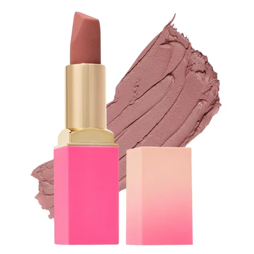Juvia's Place The Nude Velvety Matte Lipstick 2020 - Desnudo, Duradero, Maquillaje de Labios de Color Rico Aterciopelado, Lápiz Labial Cremoso con