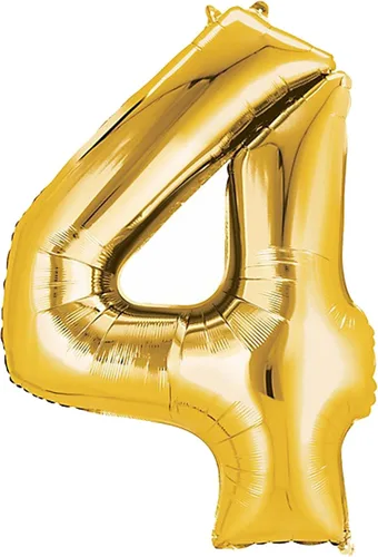 Miniatura 36 de Efavormart - Globo de aluminio dorado gigante de 40 pulgadas con número 0, globo metálico brillante con número de helio para cumpleaños