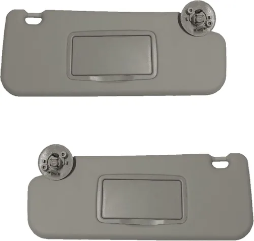 Miniatura 8 de Visera solar compatible con Chevy Sonic Spark 2012-2020 Spark 2011-2022, marca de repuesto gris 2M PLASTIC (gris - izquierda)