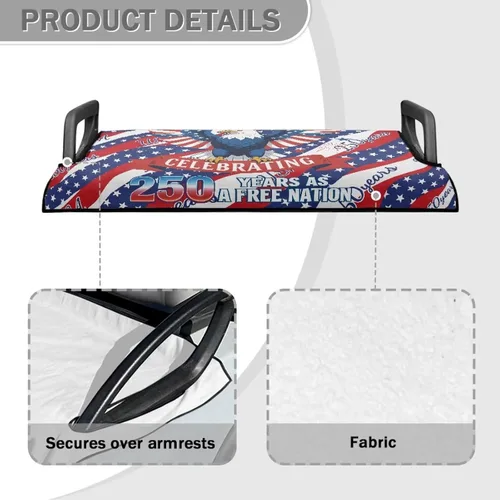 Miniatura 4 de Fundas de asiento de carrito de golf, mantas para carrito de golf, fundas de asiento de toalla para la mayoría de carritos de golf de 2 asientos