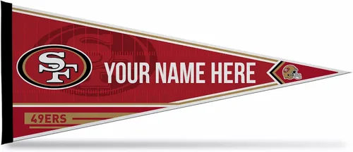 Miniatura 22 de Rico Industries NFL Football Arizona Cardinals - Banderín de fieltro suave personalizado de 12 x 30 pulgadas, EZ para colgar