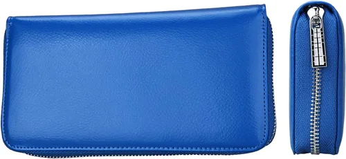 Miniatura 7 de Easyoulife Cartera de cuero genuino para mujer con tarjetero RFID seguro 36 ranuras