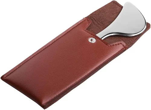 Miniatura 6 de Herramienta de masaje de raspado Gua Sha de acero inoxidable de grado médico, herramientas IASTM, gran herramienta de movilización de tejidos blandos