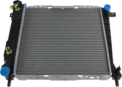 Miniatura 47 de TRQ Radiador de 1 fila de núcleo de aluminio de 26.5 pulgadas de ancho de núcleo compatible con Chevrolet Captiva Sport 2012-2015 Saturn Vue