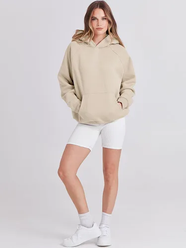 Miniatura 147 de ANRABESS - Sudaderas con capucha para mujer, sobre talla, de vellón de manga larga, modelo de 2024, para otoño