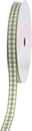 Miniatura 95 de VATIN Cinta a cuadros en blanco y negro – 3/8 pulgadas x 50 yardas, perfecta para cestas de Pascua, manualidades de primavera, envoltura de regalos