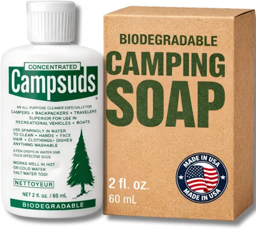 Miniatura 13 de Sierra Dawn Outdoor Soap - Premium Biodegradable Camping & Backpacking Essential - All-Purpose Natural Soap for Dishes, Clothes & Personal Care