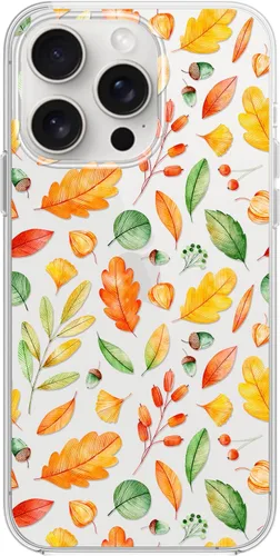 Miniatura 43 de Blingy's Funda para iPhone 15 Pro, lindo estilo de gato con patrón de flor de cerezo divertido diseño de animales de dibujos animados, funda Gato