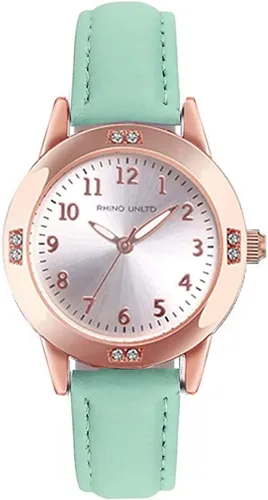 TUOTISI Girls Watches Ladies Watch for Gift Students Watches for Girls Ages 11-15 Simple Japanese Movement Casual Leather Band Watches for Ladies