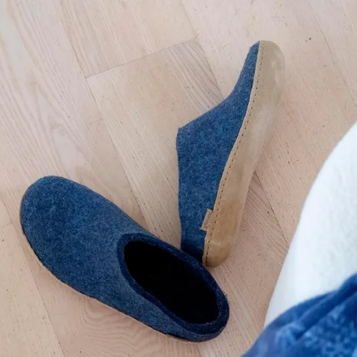 Miniatura 7 de Glerups Pantuflas modelo B para mujer