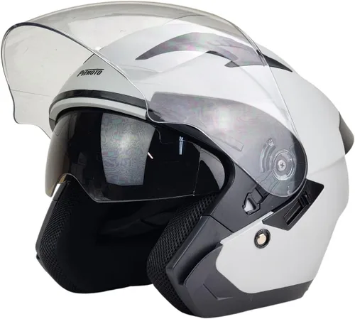 Casco de moto abierto DOT, modelo PM-768