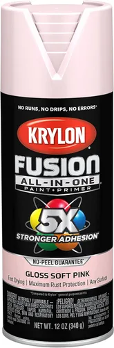 Miniatura 48 de Krylon Fusion - Pintura en aerosol adhesiva todo en uno para uso en interiores y exteriores, 12 onzas, aluminio Icy Grape