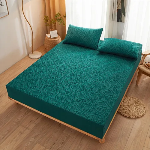 Miniatura 2 de Protector de colchón impermeable, transpirable, suave, para colchón de 6 a 18 pulgadas, funda de colchón lavable sin ruido para dormitorio, hotel