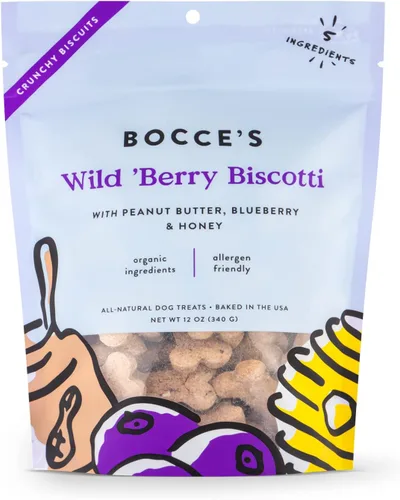 Miniatura 13 de Bocce's Bakery - Premios para perros sin trigo de edición limitada, galletas de hamburguesas y papas fritas, 5 onzas