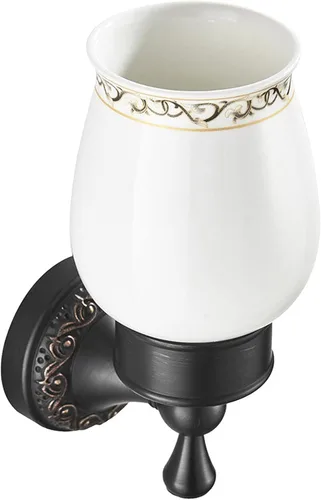 Miniatura 14 de Barra doble para toallas de bronce aceitado frotado de latón, ajustable de 15.5 a 27.5 pulgadas, soporte de barra para toallas de baño para portador