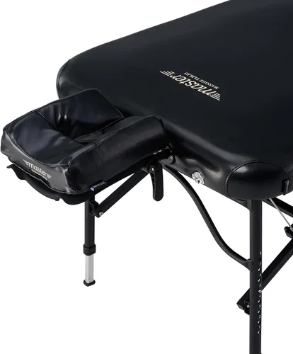 Miniatura 3 de Master Massage StratoMaster LX - Mesa de masaje portátil de aluminio ultraligera de 30 pulgadas, cama de tatuaje, mesas de pestañas, color negro