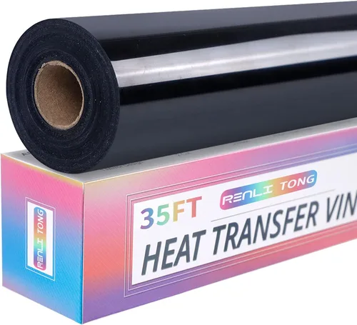 Miniatura 20 de RENLITONG - Vinilo verde frutal para planchar HTV de 12 pulgadas por 15 pies, vinilo de transferencia de calor para rollos de camisetas HTV
