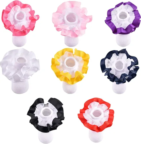 Miniatura 7 de TWINKLING AT DOWN Girls Socks Lace Princess Socks Ruffle Princess Dress Lace Socks For newbornsbabiestoddlerslittle Girls