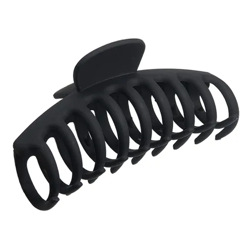 OWIIZI Pinza para el cabello, 4.3 pulgadas, mate, grande, antideslizante, para cola de caballo, pinza de sujeción fuerte, pinzas de plátano para