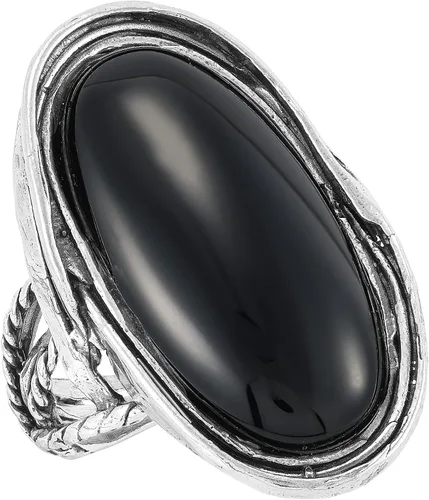 Miniatura 2 de Silpada Anillo de ónix de plata de ley "Black Beauty", Plata de ley