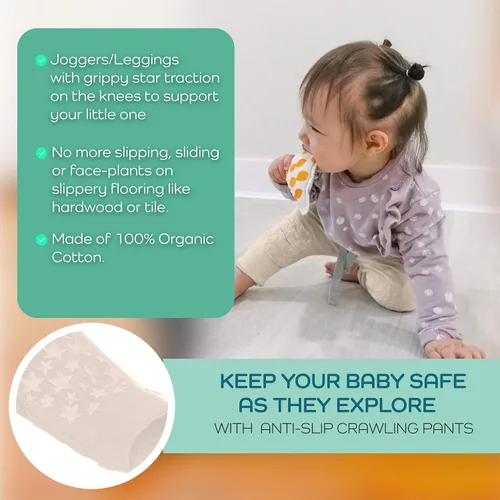 Miniatura 4 de Baby Jogger Crawling Pants Organic Cotton Unisex (6-12 Mo)