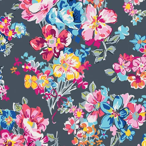 Miniatura 9 de Vera Bradley - Mochila Campus de algodón para mujer, ramilletes bonitos