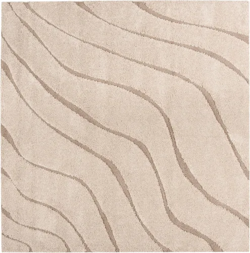 Miniatura 43 de SAFAVIEH Colección Florida Shag - Alfombra de acento de 2'3" x 4', color crema y beige, sin desprendimiento y de fácil cuidado, 1.2 pulgadas