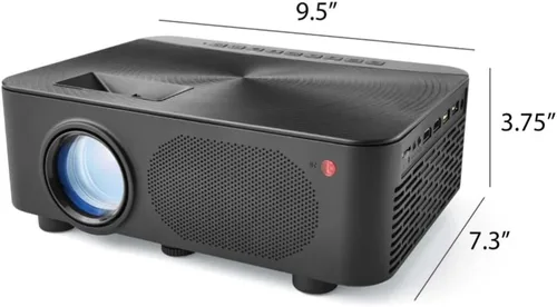 Miniatura 2 de Onn Proyector de cine en casa LCD 720p Negro 1280 x 720 Resolución Relación de aspecto: 16:9, 4:3 Proyecto hasta 150 pulgadas - 100020900