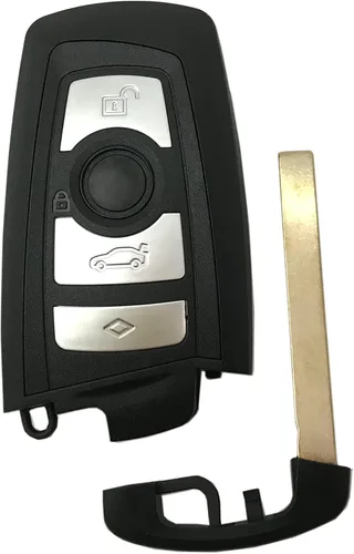 Miniatura 3 de Funda para llavero inteligente con control remoto para BMW 1 3 4 5 6 7 F Series X3 X5 M2 M5 F10 235ix 320 Funda para llavero (negro)