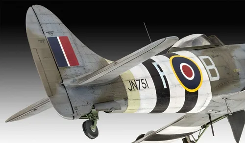 Miniatura 6 de Revell 03851 Hawker Tempest Mk.V 1:32 Escala sin construir/sin pintar Kit de modelo de plástico