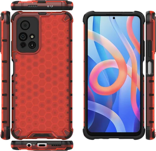 Miniatura 141 de Funda para Xiaomi Poco M5s 4G, Funda para Redmi Note 10 4G / Note 10S 4G / Note 11 SE (India) Case Case 2 en 1 Funda para teléfono Blanco