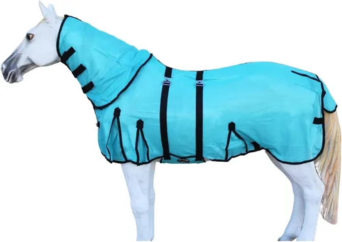 Miniatura 14 de CHALLENGER 60" Caballo Luz Verano Primavera Flujo de Aire Malla Cuello 73152